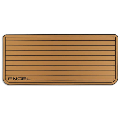 Engel Coolers SeaDek® Tan Teak Pattern Non-Slip Marine Cooler Topper