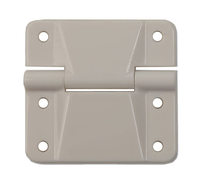 A white Engel Coolers Plastic Drybox Hinge (Single Hinge) on a white background.