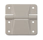 A white Engel Coolers Plastic Drybox Hinge (Single Hinge) on a white background.